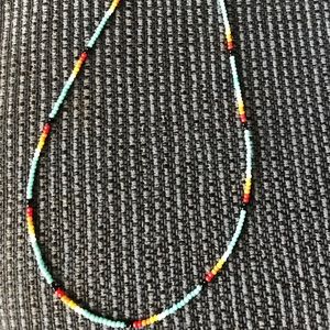 Seed bead necklace